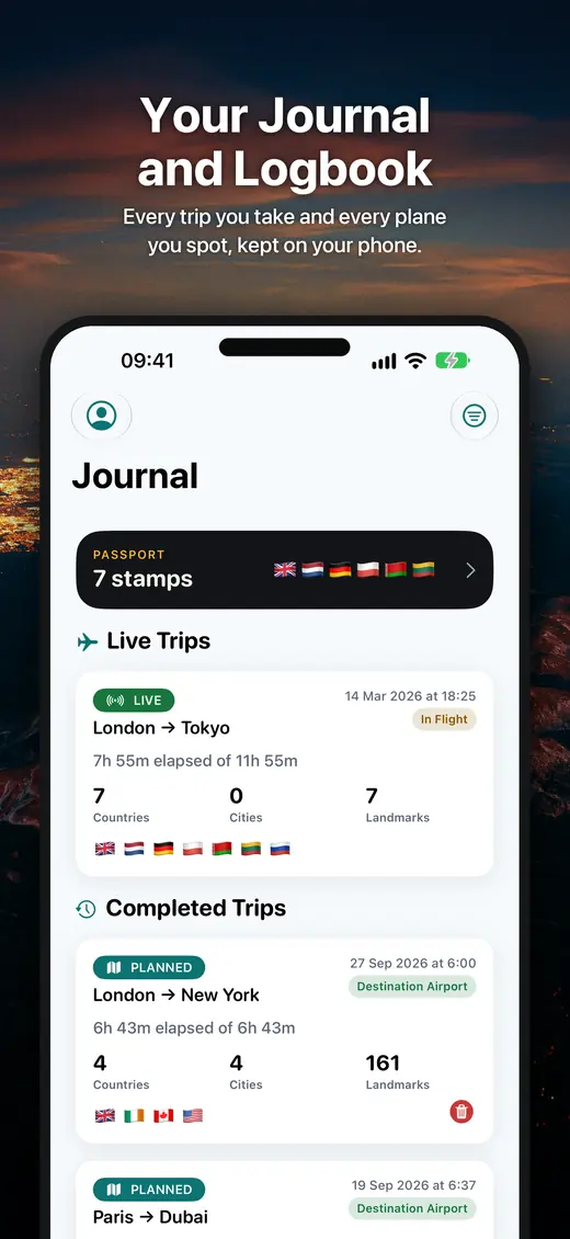 Journal and logbook
